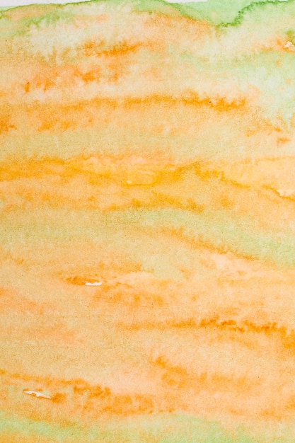 Foto multicolor fondo abstracto acuarela pintura manchas líneas y puntos en papel blanco cartel de dibujo de tinta amarillo ocre