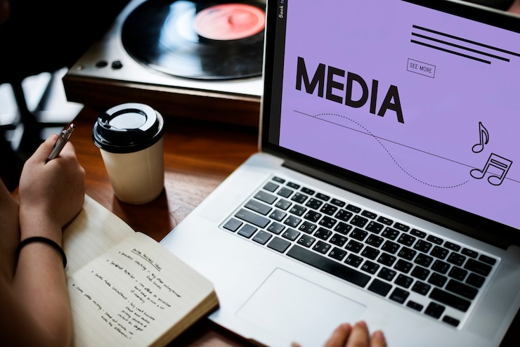 Foto multimedia und medien