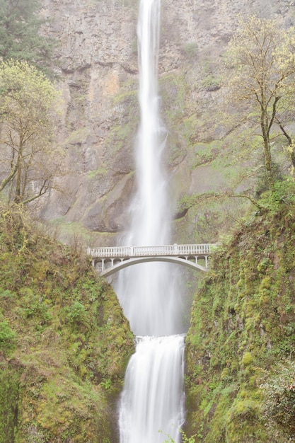 Multnomah Falls Benson Footbridge berühmtes Wahrzeichen