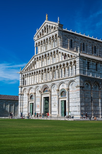 La mundialmente famosa Piazza dei Miracoli, Pisa, uno de los sitios del Patrimonio Mundial de la Unesco