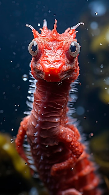 Mundo de fantasia subaquático Beleza de criaturas Mundo de Fantasia de Beleza subaquática
