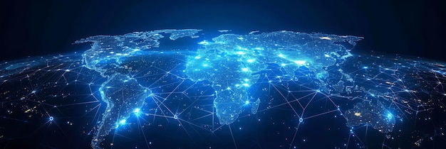 el mundo está en el mapa del mundo