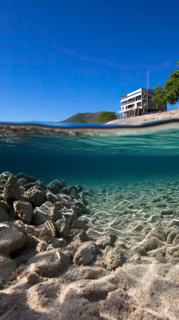 El mundo de la fantasía submarina La belleza de las criaturas El mundo fantástico de la belleza submarina