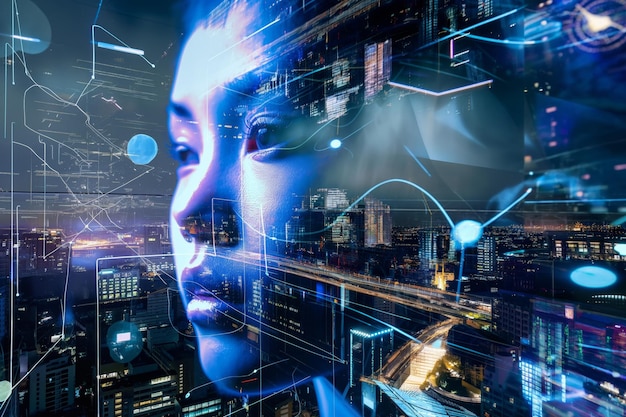 mundo futuro donde la imaginación no conoce límites la inteligencia artificial trasciende el mero software