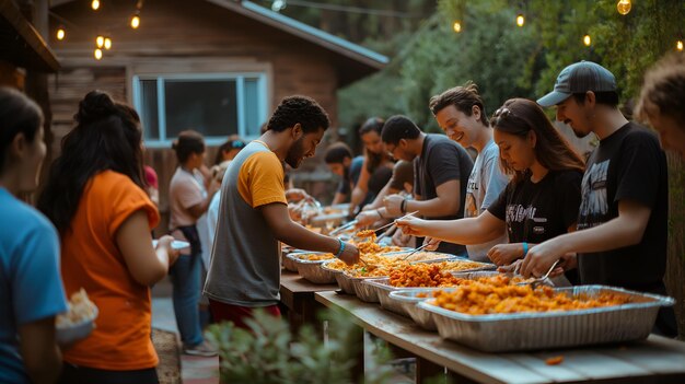 Un mundo en un plato celebrando la diversidad a través de fiestas compartidas