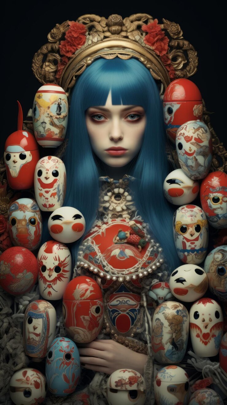 Foto las muñecas rusas matrioshka