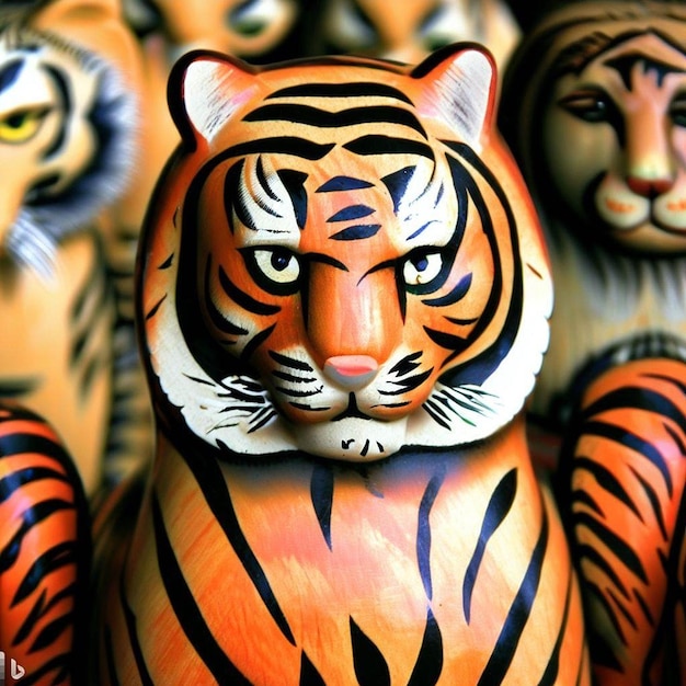 muñecas de tigre