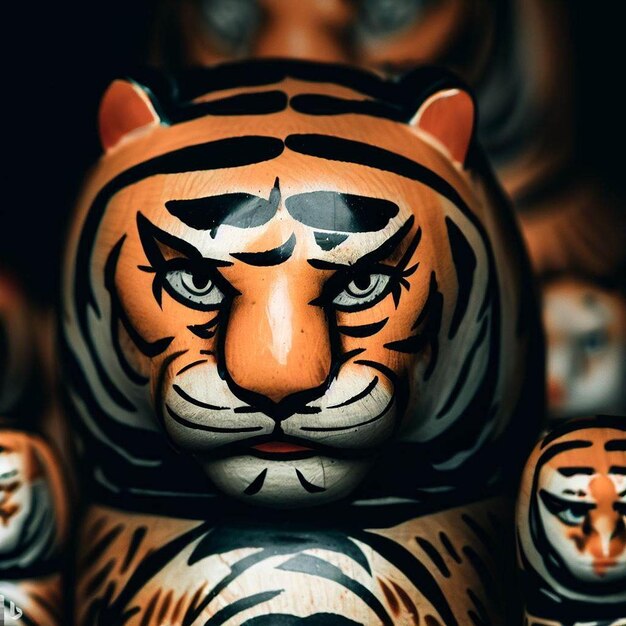 muñecas de tigre