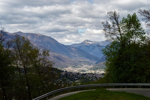 Municipio de Sorengo en el distrito de Lugano en el cantón de Ticino, Suiza