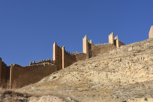 Muralhas da província de Albarracin Teruel Aragron Espanha