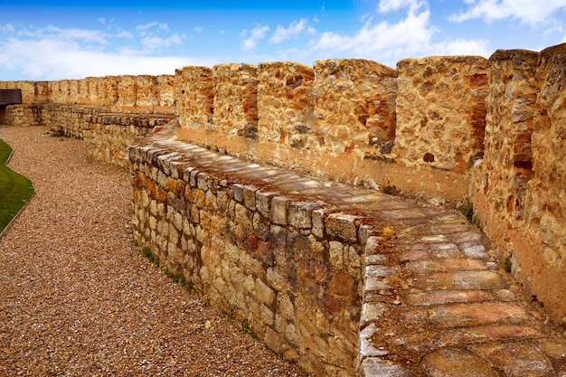 Muralla de la muralla de Zamora en España.