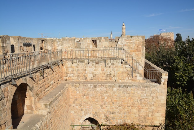 Las murallas de la Ciudad Vieja de Jerusalén