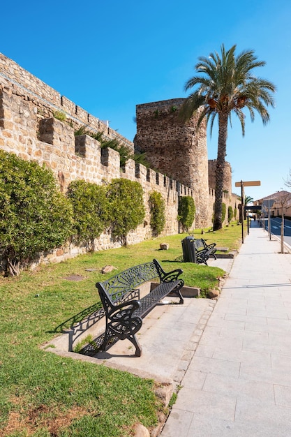 Foto murallas medievales de plasencia extremadura españa