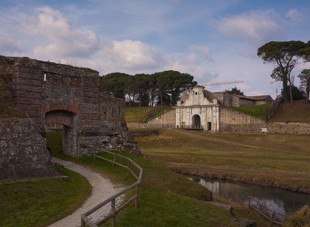 Las murallas de Palmanova Italia