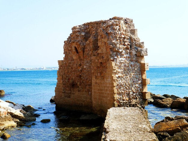 Foto el muro en akko israel