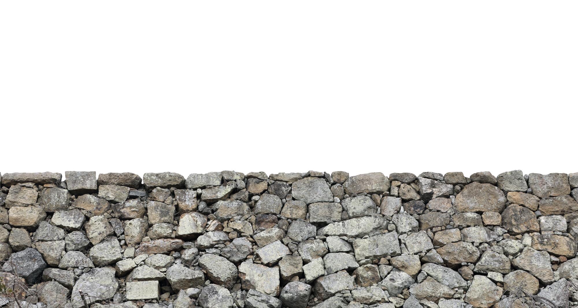 Foto de Muro De Pedra Feito De Pedras Naturais e mais fotos de stock de  Alemanha - Alemanha, Ardósia, Fotografia - Imagem - iStock