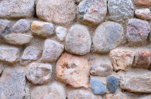 Muro de pedra natural Textura de pedra abstrata Fechar