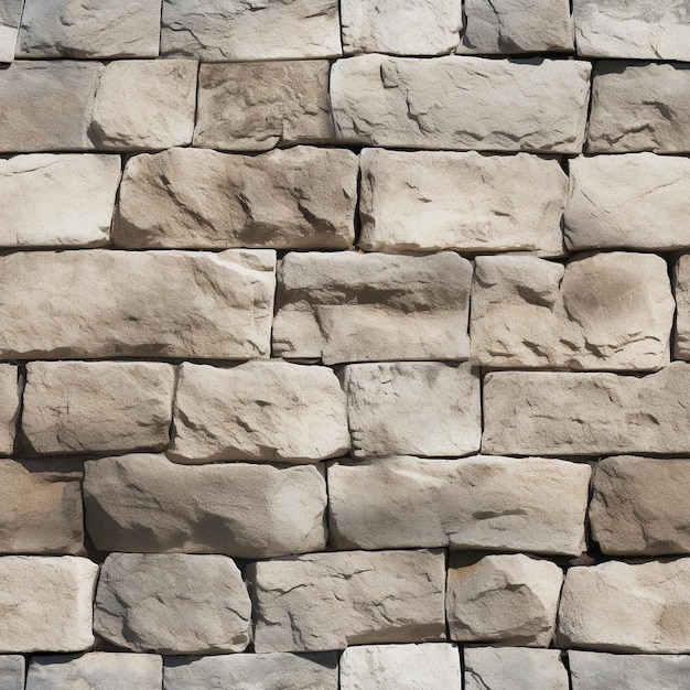 Un muro hecho de piedra con una superficie de textura áspera.
