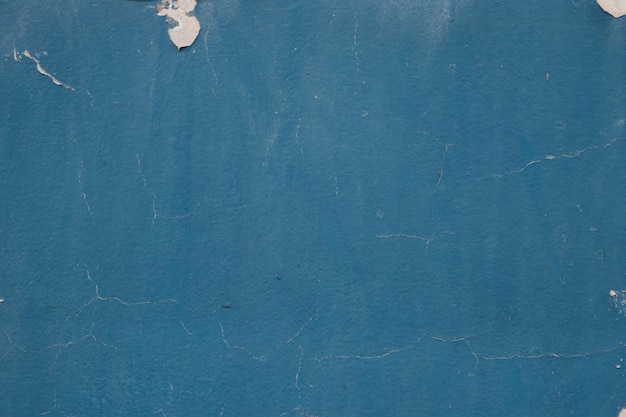 Muro de hormigón en blanco grunge color azul