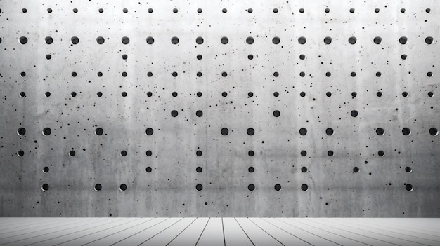 Foto muro de hormigón y piso como fondo abstracto