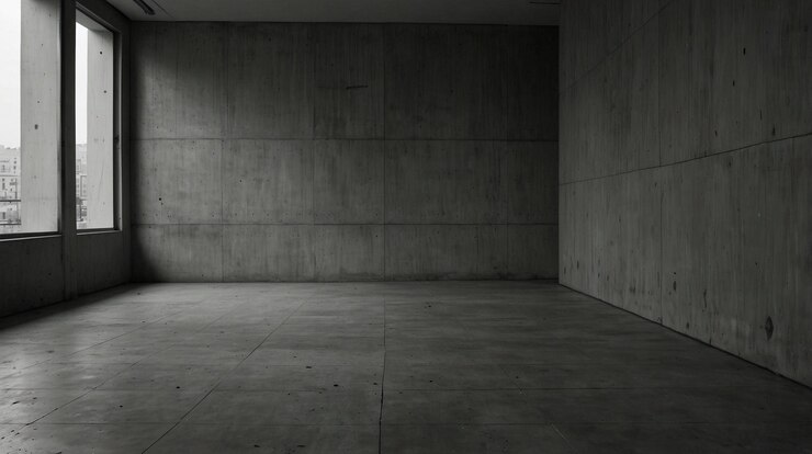 un muro de hormigón