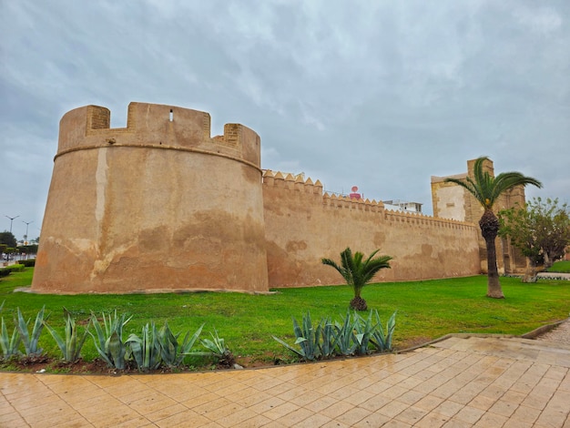 Muro de la medina de Sale en Marruecos