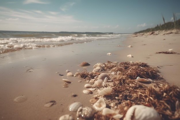 Muscheln am Strand in Mexiko