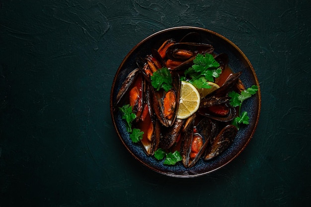 Muscheln in Tomatensauce hausgemacht keine Menschen