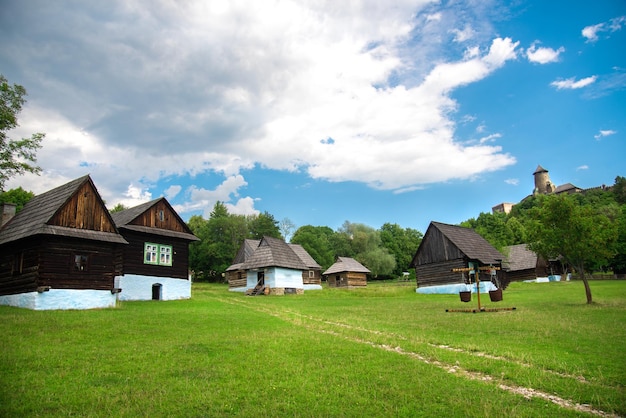 Museo al aire libre Stara Lubovna. Eslovaquia, Europa.