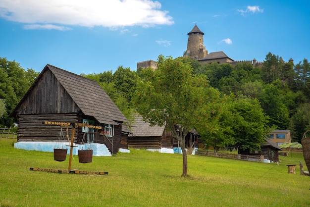 Museo al aire libre Stara Lubovna. Eslovaquia, Europa.