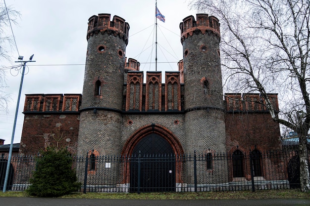 Museo del ámbar regional de Kaliningrado. Don Torre. Puerta de Rosengarten.