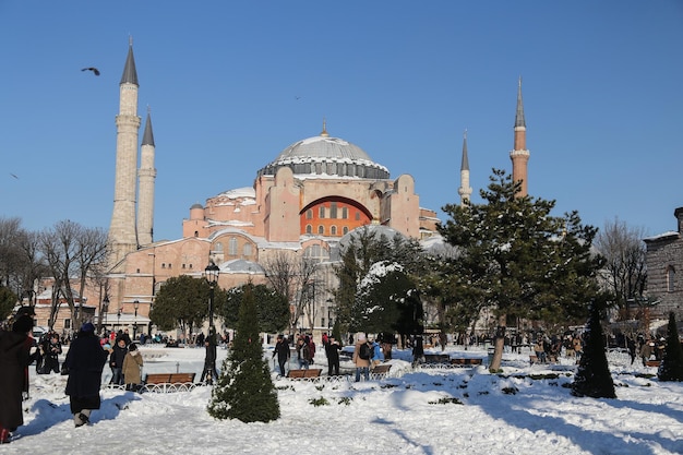 Museo Hagia Sophia en la ciudad de Estambul Turquía