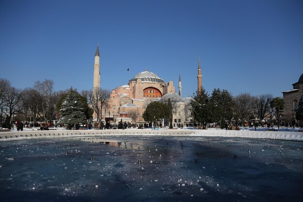 Museo Hagia Sophia en la ciudad de Estambul Turquía