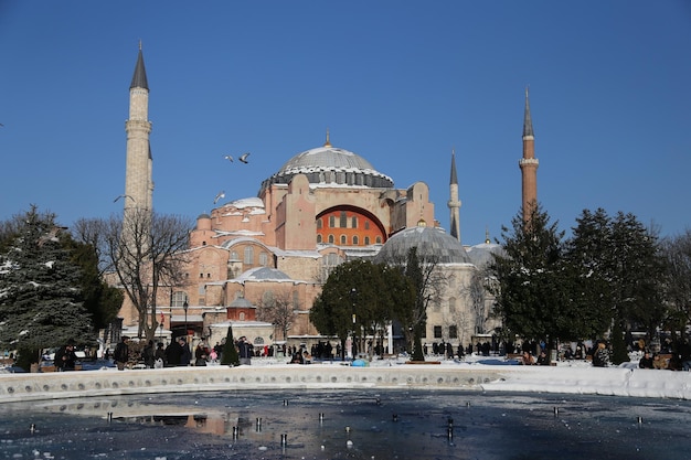 Museo Hagia Sophia en la ciudad de Estambul Turquía