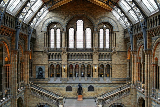 El Museo de Historia Natural de Londres, Inglaterra