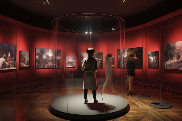 Un museo de historia en realidad virtual donde los usuarios presencian 00538 03