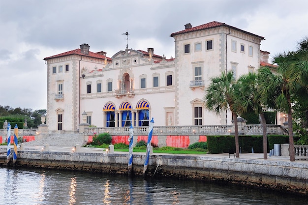 Museo de Miami Vizcaya en el paseo marítimo