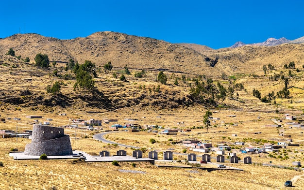 Museo de la Momia Juanita en el Cañón del Colca en Cabanaconde en Perú