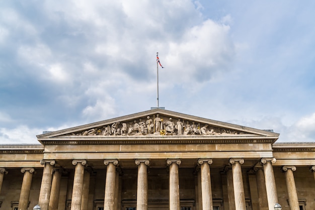 Museu Britânico na cidade de Londres