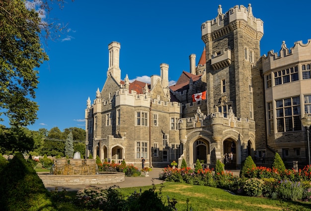 Museu Casa Loma Toronto. Lindo castelo antigo