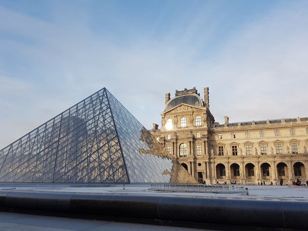 Foto museu do louvre