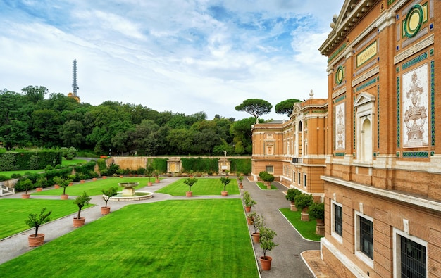 Museu e jardim do Vaticano