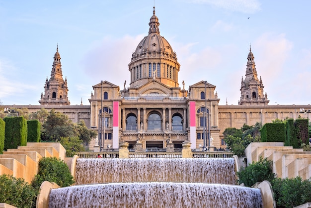 Foto museu nacional de arte, barcelona, ​​espanha