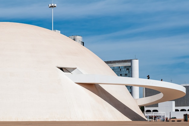 museu nacional de honestino guimarães brasilia df brasil em 14 de agosto de 2008