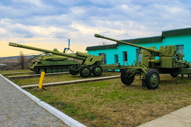 Museum für Militärausrüstung in Yuzhnoukrainsk, Ukraine