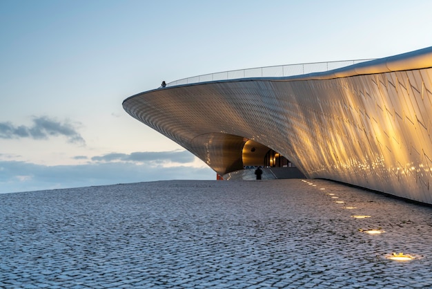 Museum in Belem, Lissabon, Portugal - Blaue Stunde.