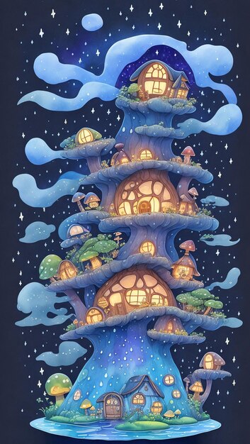 Mushroom Manor Una caprichosa aventura en una casa de dibujos animados