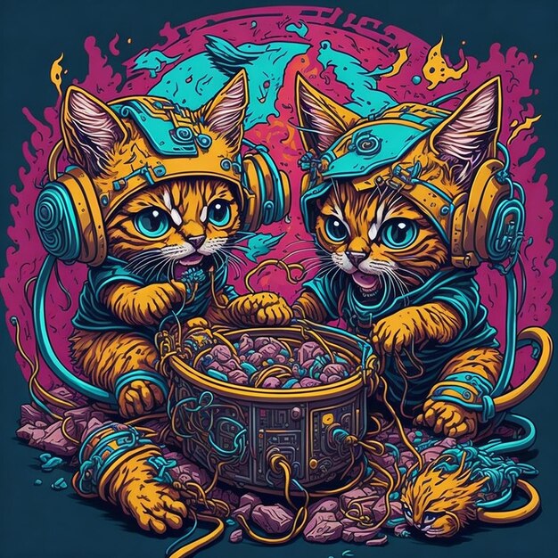 la música de los gatos