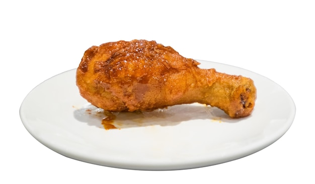 Muslo de pollo frito crujiente