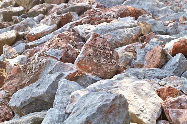 Muster auf dem Felsen in der Natur